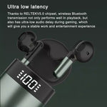 J28 TWS 無線藍牙耳機 LED 數字顯示 HIFI 音樂運動耳機