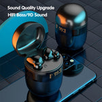 J28 TWS 無線藍牙耳機 LED 數字顯示 HIFI 音樂運動耳機