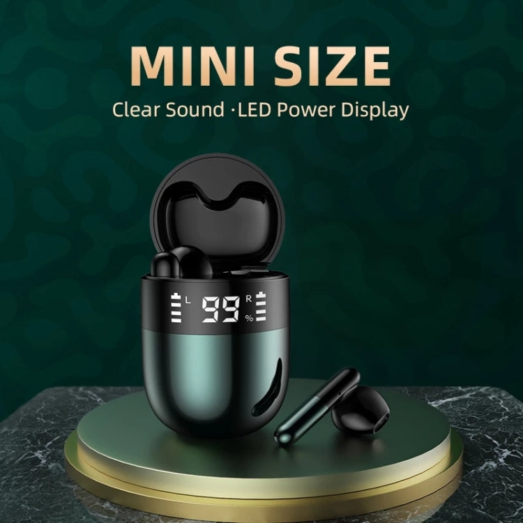 J28 TWS 無線藍牙耳機 LED 數字顯示 HIFI 音樂運動耳機