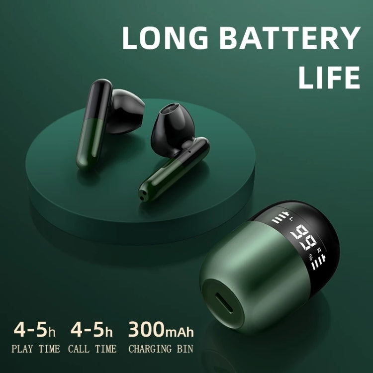 J28 TWS 無線藍牙耳機 LED 數字顯示 HIFI 音樂運動耳機