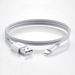 XJ-51 3A USB 轉 8 針快速充電線適用於 iPhone 12 系列，長度：1m，1m