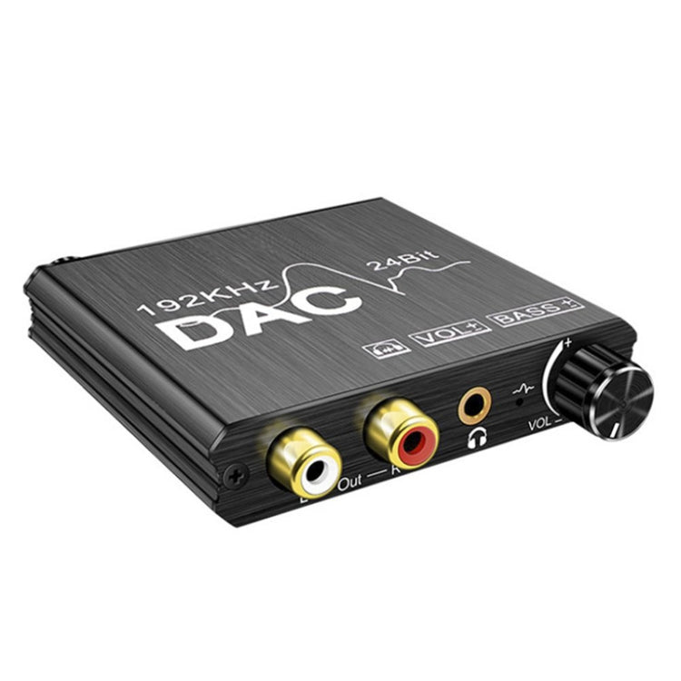 數位轉類比音訊轉換器 立體聲擷取器 DAC 擴大器 光纖 SPDIF 192Khz 24Bit