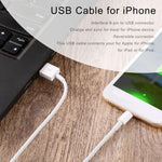 XJ-51 3A USB 轉 8 針快速充電線適用於 iPhone 12 系列，長度：2m，2m