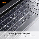 ENKAY 軟質 TPU 鍵盤保護膜，適用於 MacBook Pro 16 吋 A2141 / Pro 13.3 吋 A2289 & A2251 & A2338 (2020)，歐規版本
