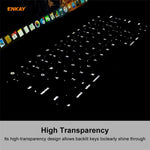 ENKAY 軟質 TPU 鍵盤保護膜，適用於 MacBook Pro 16 吋 A2141 / Pro 13.3 吋 A2289 & A2251 & A2338 (2020)，歐規版本