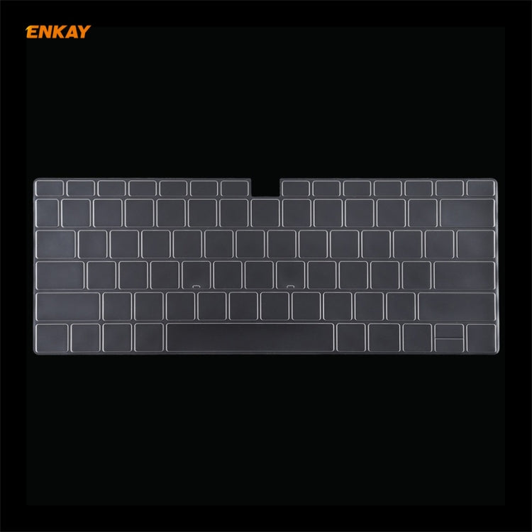 ENKAY 超薄軟TPU鍵盤保護膜，美規版，適用於華為MateBook 14吋、榮耀MagicBook 14 / 15、華為MateBook D 14吋 / D 15.6吋、榮耀MagicBook Pro、華為MateBook X Pro (2019 / 2020)