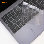 ENKAY 超薄軟TPU鍵盤保護膜，美規版，適用於華為MateBook 14吋、榮耀MagicBook 14 / 15、華為MateBook D 14吋 / D 15.6吋、榮耀MagicBook Pro、華為MateBook X Pro (2019 / 2020)