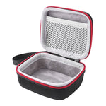 JD-275178 EVA 硬殼旅行保護收納包，適用於 JBL GO / JBL GO 2，黑紅收納包