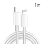 XJ-61 12W USB-C / Type-C 轉 8 Pin PD 快充線，1米，1.5米，2米