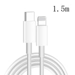 XJ-61 12W USB-C / Type-C 轉 8 Pin PD 快充線，1米，1.5米，2米
