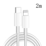XJ-61 12W USB-C / Type-C 轉 8 Pin PD 快充線，1米，1.5米，2米