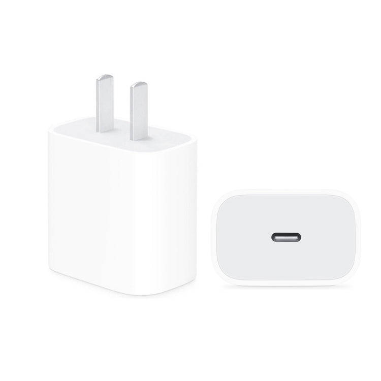 PD 20W 單USB-C / Type-C埠旅行充電器電源轉接器，美國插頭，20W 美國插頭