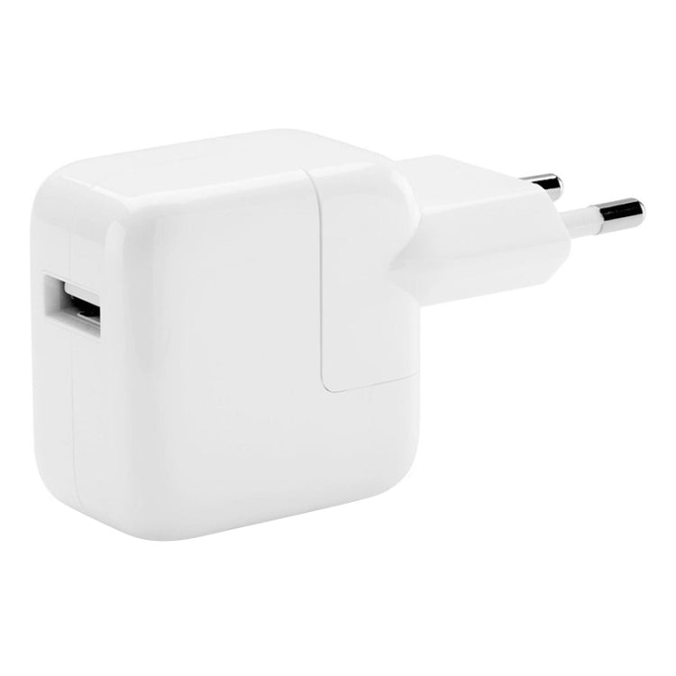 12W USB 埠旅行充電器，適用iPad系列 / iPod系列 / iPhone系列，歐盟插頭