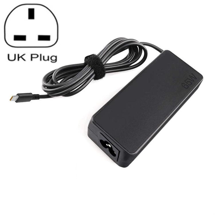 20V 3.25A 65W電源適配器充電器雷電Type-C埠筆記型電腦線，適用Lenovo ThinkPad X1，英規插頭，澳規插頭，美規插頭，歐規插頭