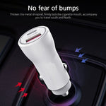 P21 Portable PD 20W + QC 3.0 18W Dual Ports Fast Car Charger, P21 Car Charger