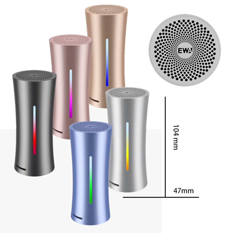 EWA A115 便攜金屬藍牙喇叭 105 小時續航 HiFi 立體聲戶外低音炮