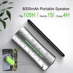 EWA A115 便攜金屬藍牙喇叭 105 小時續航 HiFi 立體聲戶外低音炮