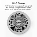 EWA A115 便攜金屬藍牙喇叭 105 小時續航 HiFi 立體聲戶外低音炮