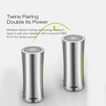 EWA A115 便攜金屬藍牙喇叭 105 小時續航 HiFi 立體聲戶外低音炮