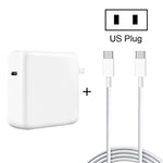 96W USB-C / Type-C 電源適配器便攜充電器，附 1.8m USB-C / Type-C 對 USB-C / Type-C 充電線，96W 英規插頭，96W 澳規插頭，96W 美規插頭，96W 歐規插頭