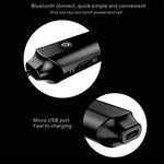 B12 藍牙接收器與發射器 3.5mm 插孔音頻適配器，適用於電視、電腦、車載立體聲