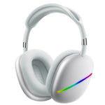 AKZ MAX10 頭戴式 RGB 無線藍牙音樂耳機附麥克風，支援 TF 卡