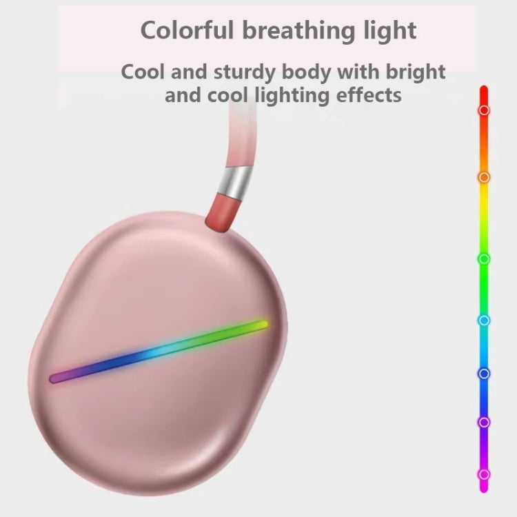 AKZ MAX10 頭戴式 RGB 無線藍牙音樂耳機附麥克風，支援 TF 卡