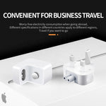 2 件裝 XJ01 電源適配器 適用於 iPad 10W 12W 充電器及 MacBook 系列充電器，英國插頭，英國插頭
