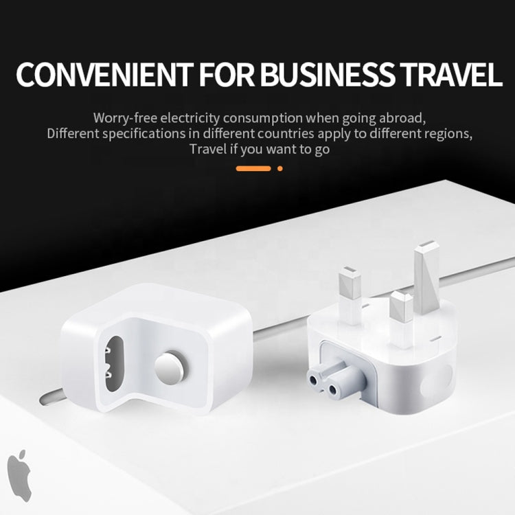 2 件裝 XJ01 電源適配器 適用於 iPad 10W 12W 充電器及 MacBook 系列充電器，英國插頭，英國插頭