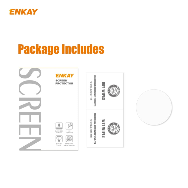 For Huawei WATCH 3 Pro 48mm ENKAY Hat-Prince 0.2mm 9H 2.15D Curved Edge Tempered Glass Screen Protector Watch Film, For Huawei WATCH 3 Pro 48mm (1 PC), For Huawei WATCH 3 Pro 48mm (2 PCS), For Huawei WATCH 3 Pro 48mm (5 PCS)                            ...