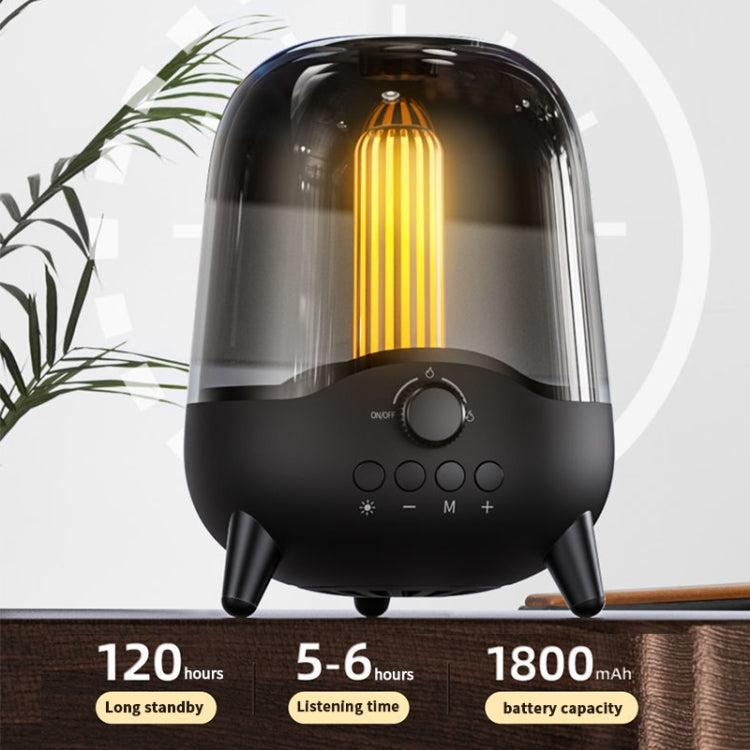 LP-20 LED 夜燈無線藍牙 5.0 音樂喇叭，支援 TF 卡/AUX