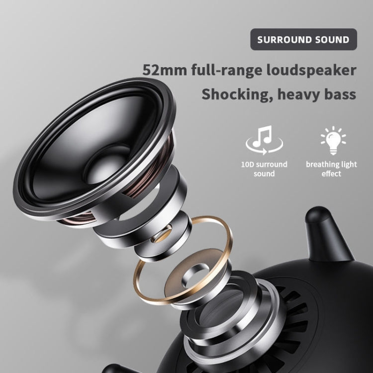 LP-20 LED 夜燈無線藍牙 5.0 音樂喇叭，支援 TF 卡/AUX
