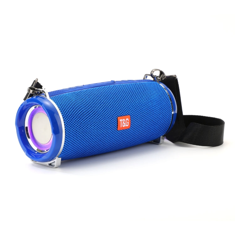 T&G TG192 LED 閃光燈便攜無線低音 3D 立體聲藍牙喇叭，支援 FM/TF 卡/USB