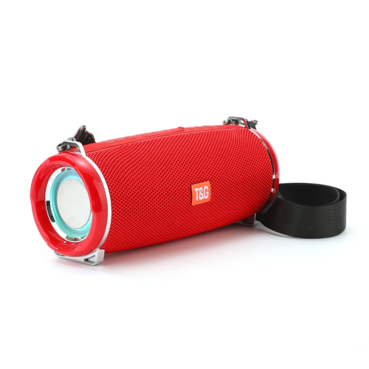 T&G TG192 LED 閃光燈便攜無線低音 3D 立體聲藍牙喇叭，支援 FM/TF 卡/USB