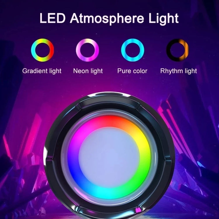 T&G TG192 LED 閃光燈便攜無線低音 3D 立體聲藍牙喇叭，支援 FM/TF 卡/USB