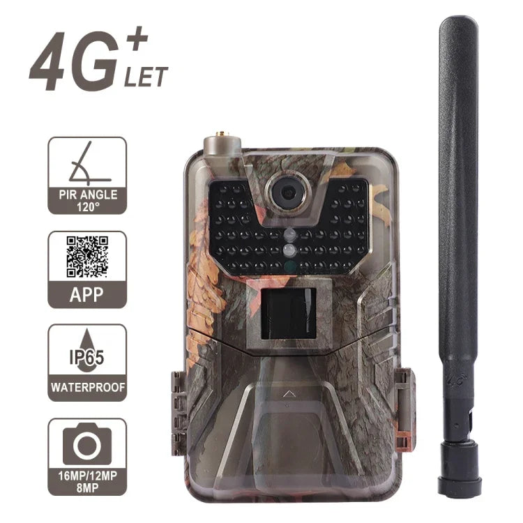 HC-900 Pro 專業無線夜間實時追蹤相機 雲端服務 4G 行動 野生動物狩獵，HC-900 Pro