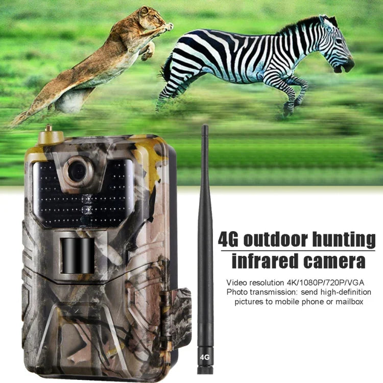 HC-900 Pro 專業無線夜間實時追蹤相機 雲端服務 4G 行動 野生動物狩獵，HC-900 Pro