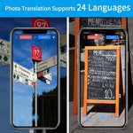 G6 便攜即時語音翻譯多語言翻譯器 語音翻譯個人旅行助理，G6 灰色，G6 黑色