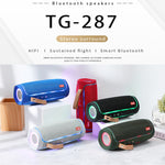 T&G TG287 LED 閃光燈藍牙喇叭便攜無線立體聲低音炮 FM/TF/USB