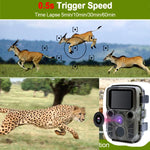 Mini300 狩獵相機 12MP 高清 1080P 追蹤相機，Mini300