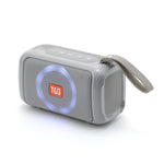 T&G TG193 便攜藍牙喇叭 LED 燈防水戶外低音炮，支援 TF 卡/FM 收音機/AUX