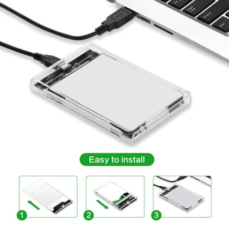 2.5吋SATA轉USB 3.1 Gen 2便攜式硬碟盒