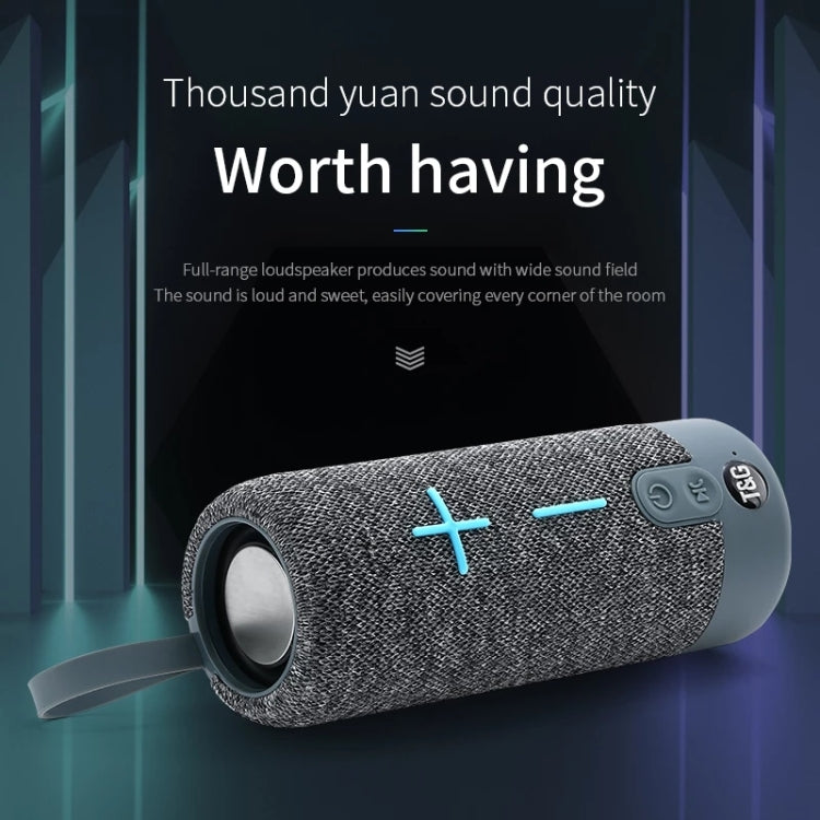 T&G TG619 便攜藍牙無線喇叭防水戶外低音炮，支援 AUX/TF/USB