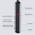 960 頸掛式磁吸立體聲耳機，帶 LED 顯示，支援 TF 卡