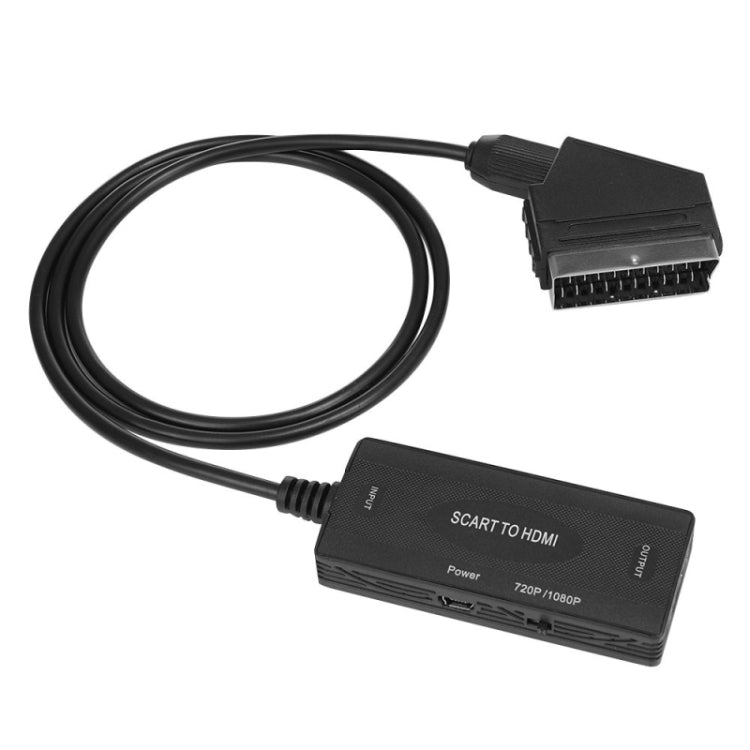 1080P SCART轉HDMI音視頻轉換器轉接器，1080P SCART轉HDMI