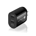 40W 雙口 PD / Type-C 快充充電器，附 Type-C 轉 Type-C 數據線，美規插頭，美規插頭 + Type-C 轉 Type-C 線