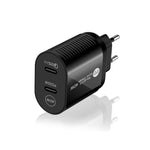 40W 雙口 PD / Type-C 快充充電器，附 Type-C 轉 Type-C 數據線，歐規插頭，歐規插頭 + Type-C 轉 Type-C 線