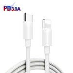 40W Dual Port PD / Type-C Fast Charger with Type-C to 8 Pin Data Cable, EU Plug, EU Plug + Type-C to 8 Pin Cable
