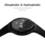 適用於 Samsung Galaxy Watch4 Classic 46mm ENKAY Hat-Prince 水晶螢幕保護貼 防刮手錶貼膜，1 片裝，2 片裝