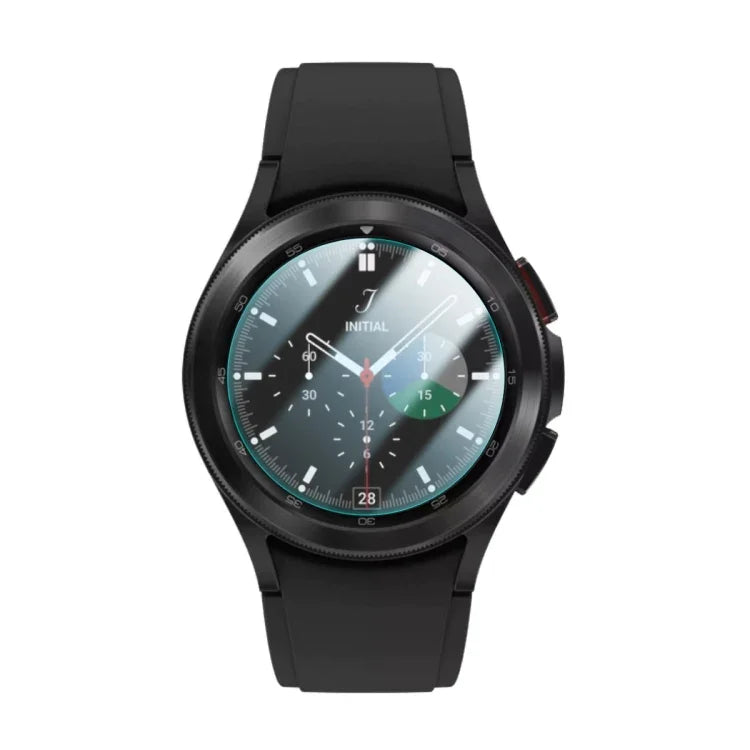 適用於 Samsung Galaxy Watch4 Classic 42mm ENKAY Hat-Prince 水晶螢幕保護貼 防刮手錶貼膜，1 片裝，2 片裝